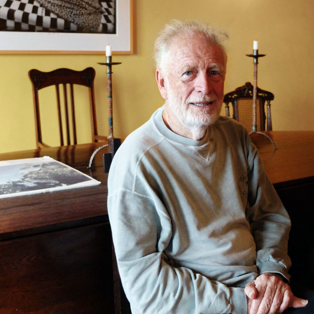 Portrait of Chris Blackwell, by Ben Schaffer