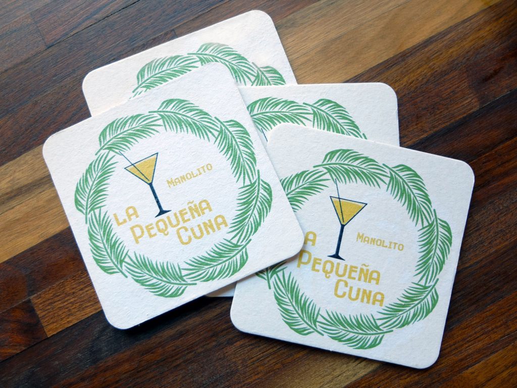 Manolito coasters