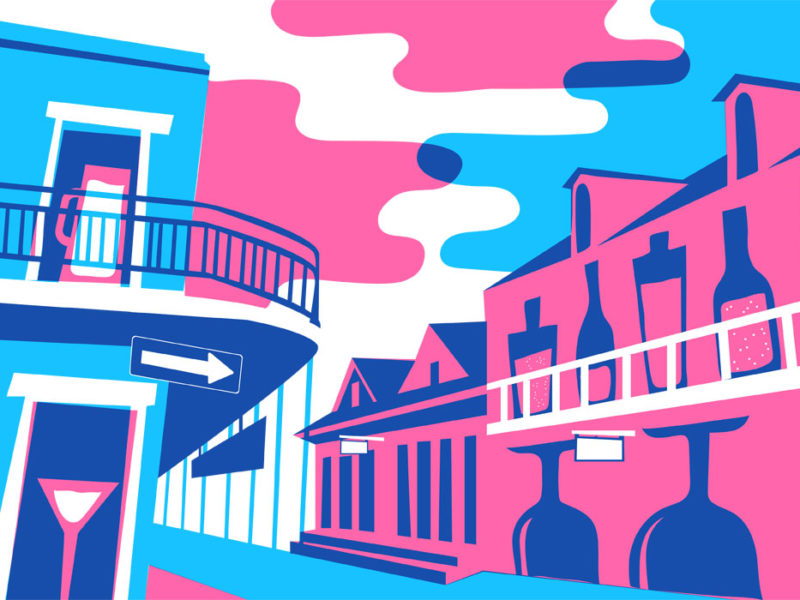 New Orleans, illustrated by Pearl Shen