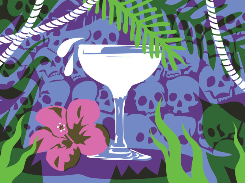 The jungle Daiquiri. Illustration by Pearl Shen.