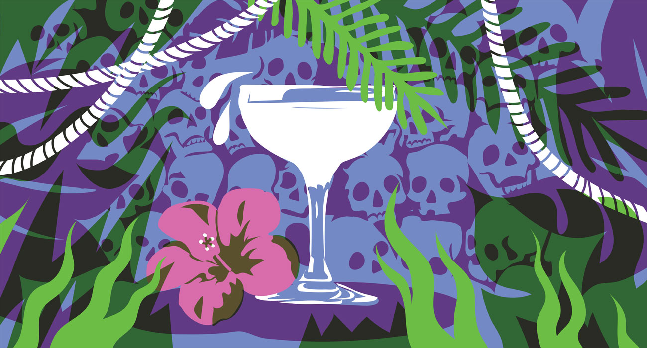 The jungle Daiquiri. Illustration by Pearl Shen.