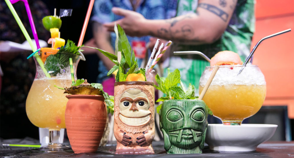 Tiki Throw Down by Derrick Davis