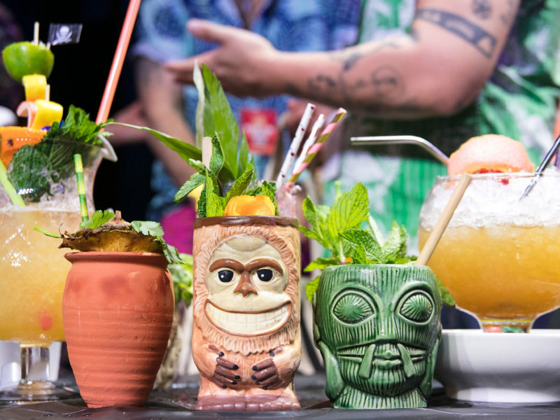 Tiki Throw Down by Derrick Davis