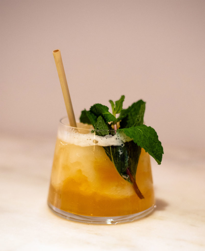 A Mai Tai by Adam Kolesar. Photo by Winston Rodney.