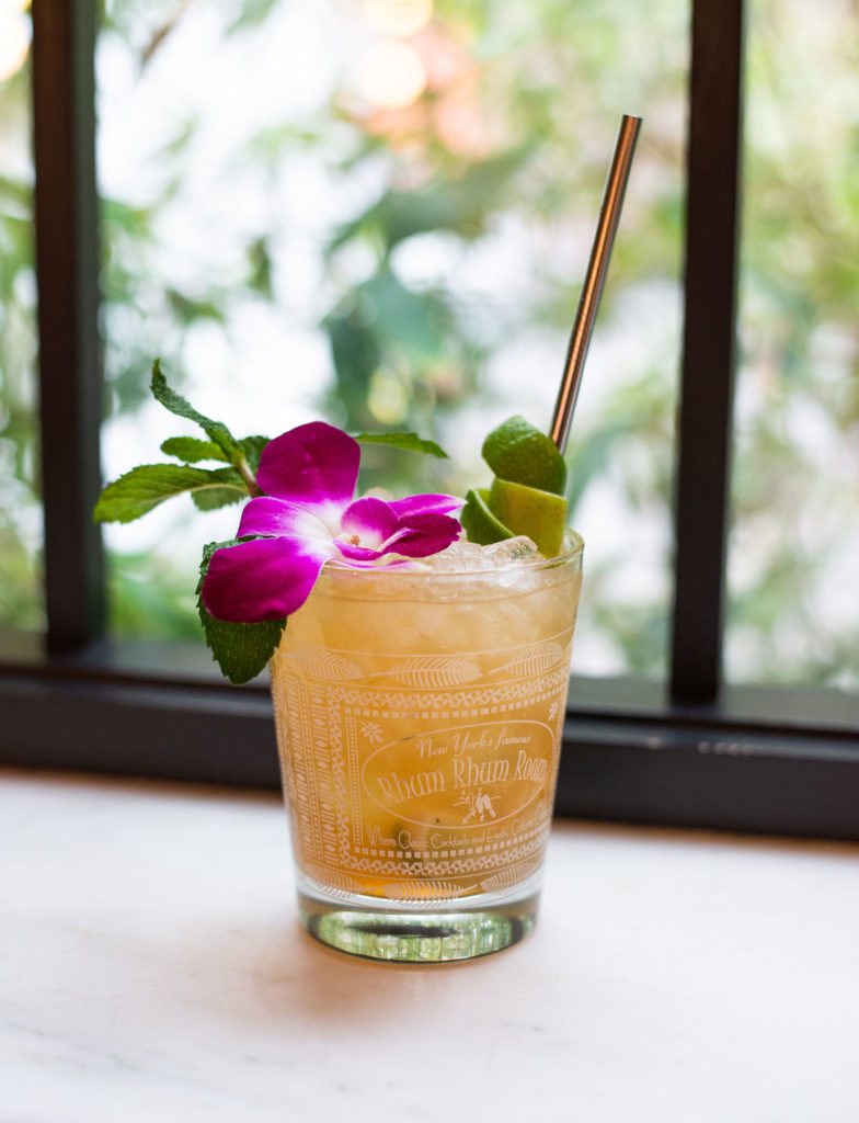 A Mai Tai by Garret Richard. Photo by Winston Rodney.