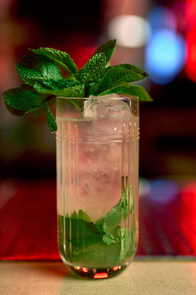 Synergy Mojito by Paige Walwyn. Photo by Mike Rivera.